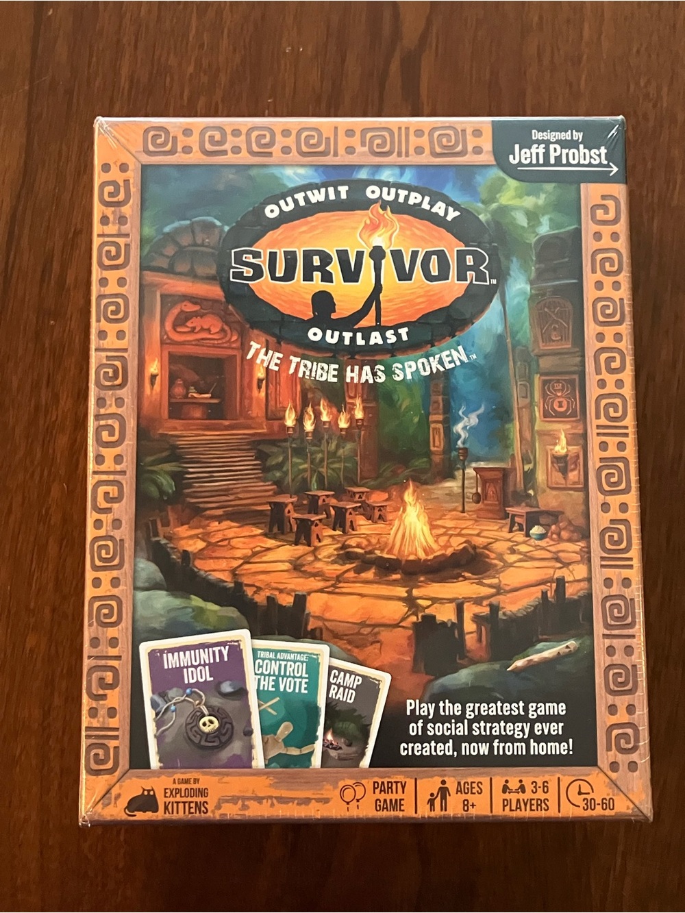 Survivor: The Official Survivor Board Game Unopened